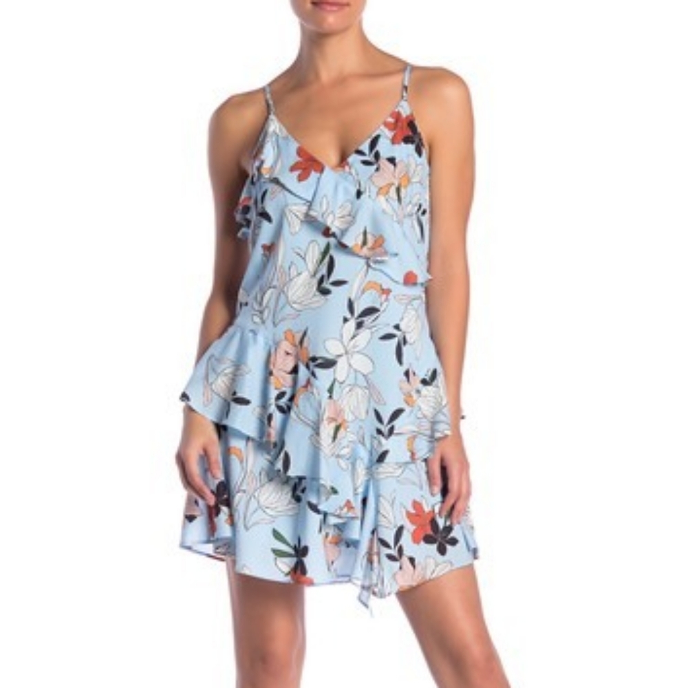 New Parker Holly ruffle dress